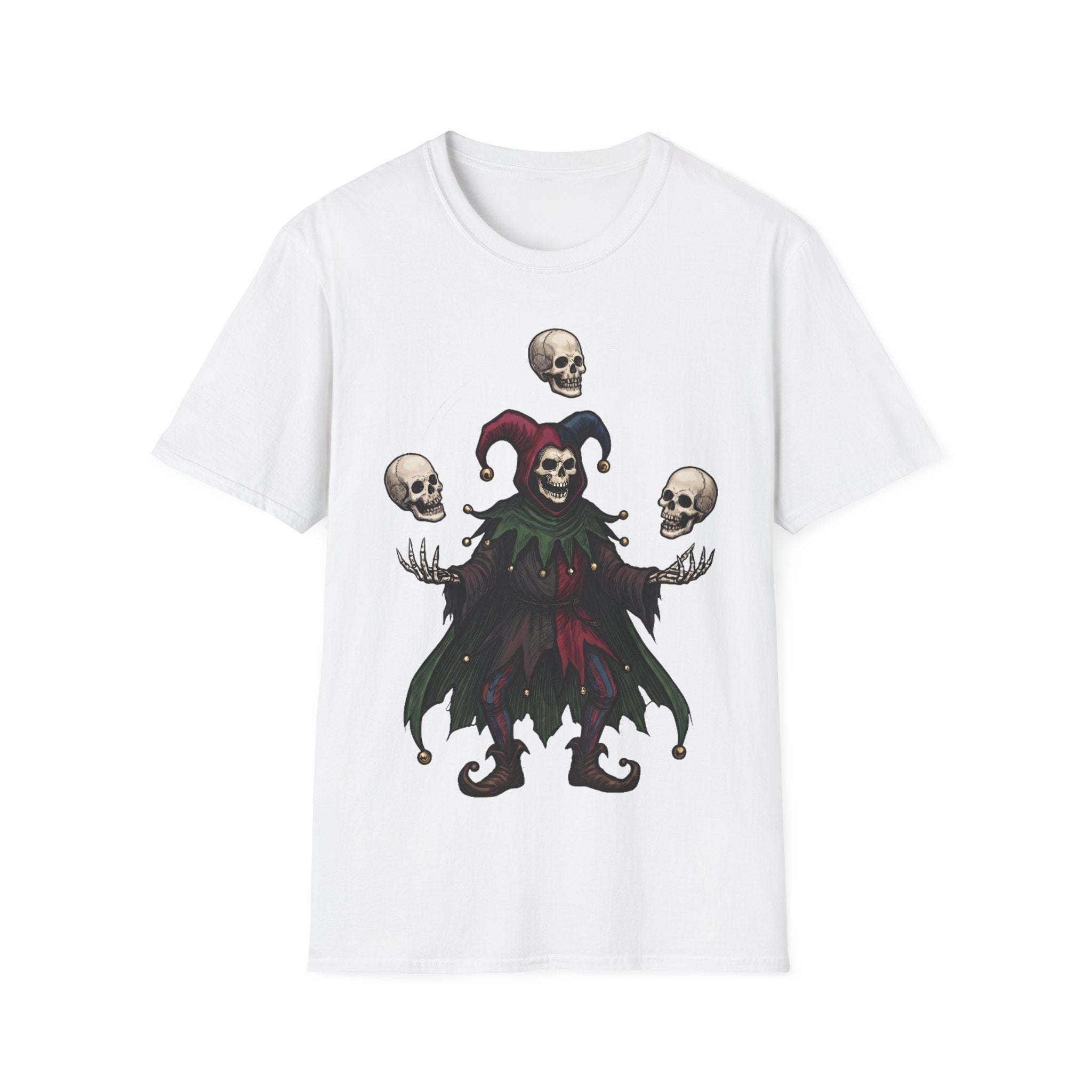 Juggling with Death - Gothic / Dark Fantasy Skeleton T-Shirt