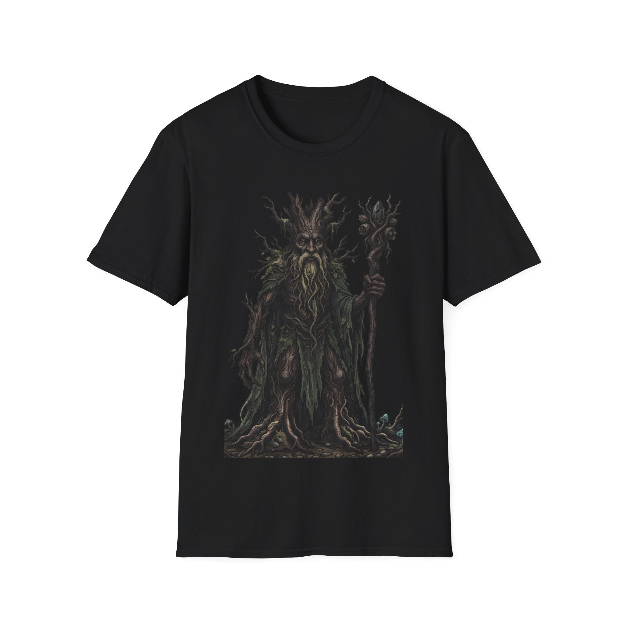 Ent Wizard - T-Shirt, Gothic / Dark Fantasy Ent Design