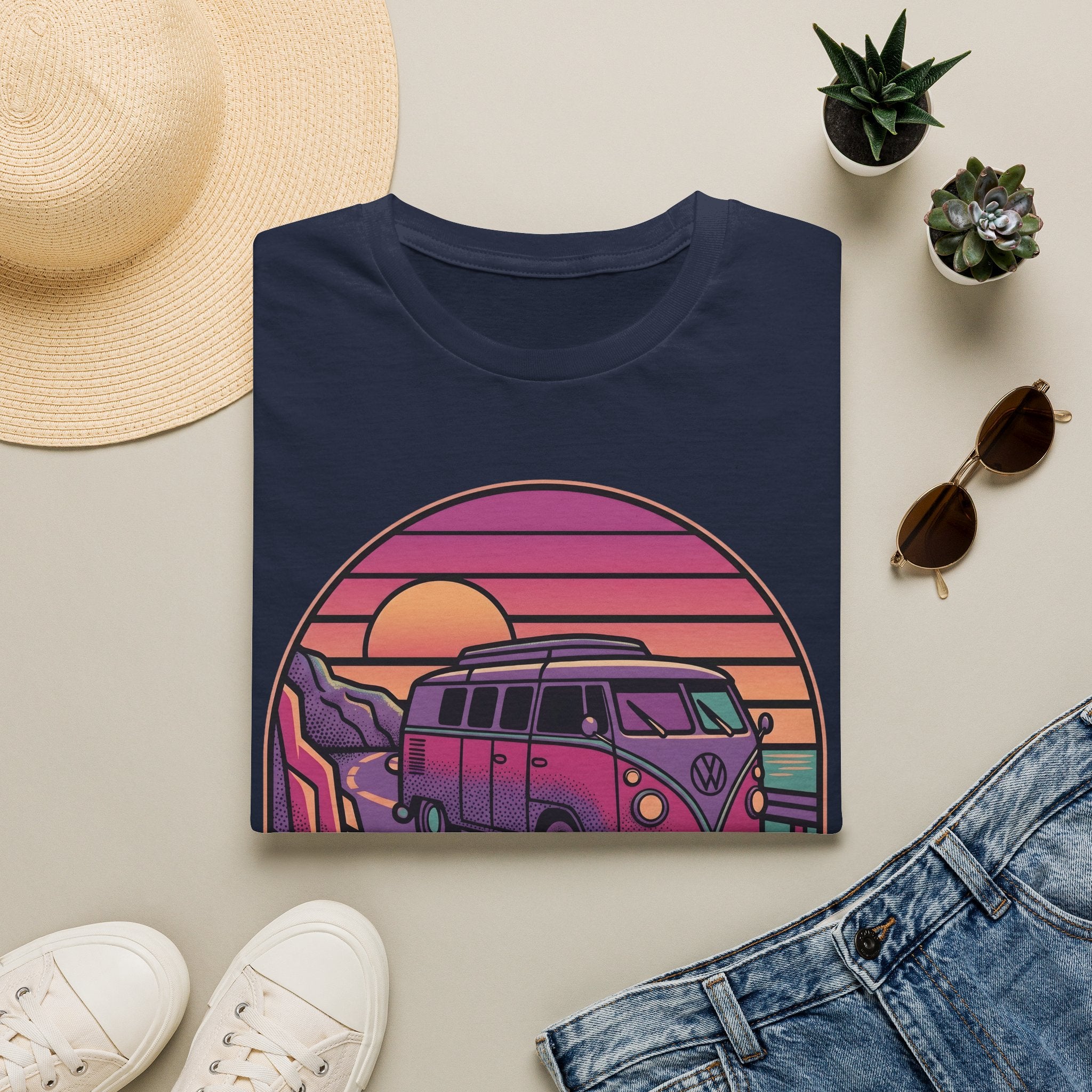 Van Life - T-Shirt, Summer / Holiday Van Design
