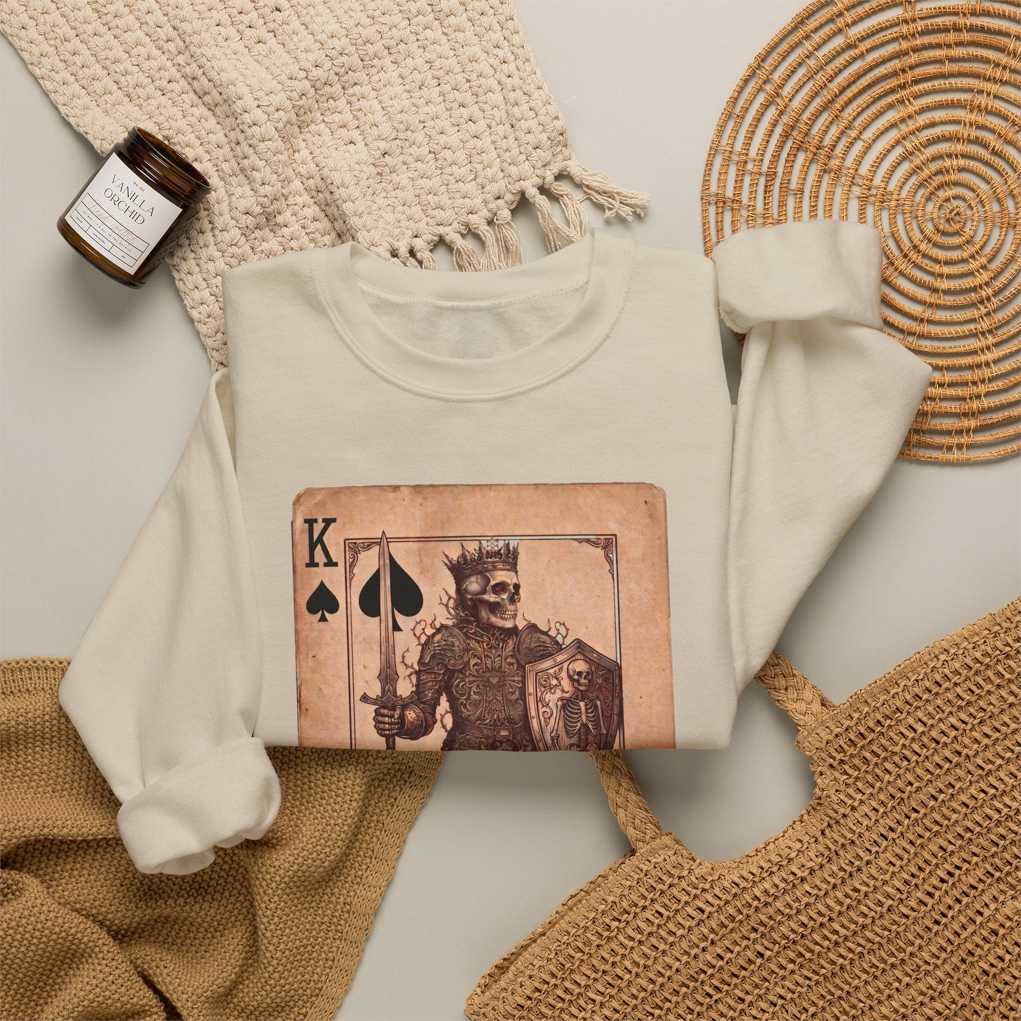 Vintage King of Spades Crewneck Sweatshirt
