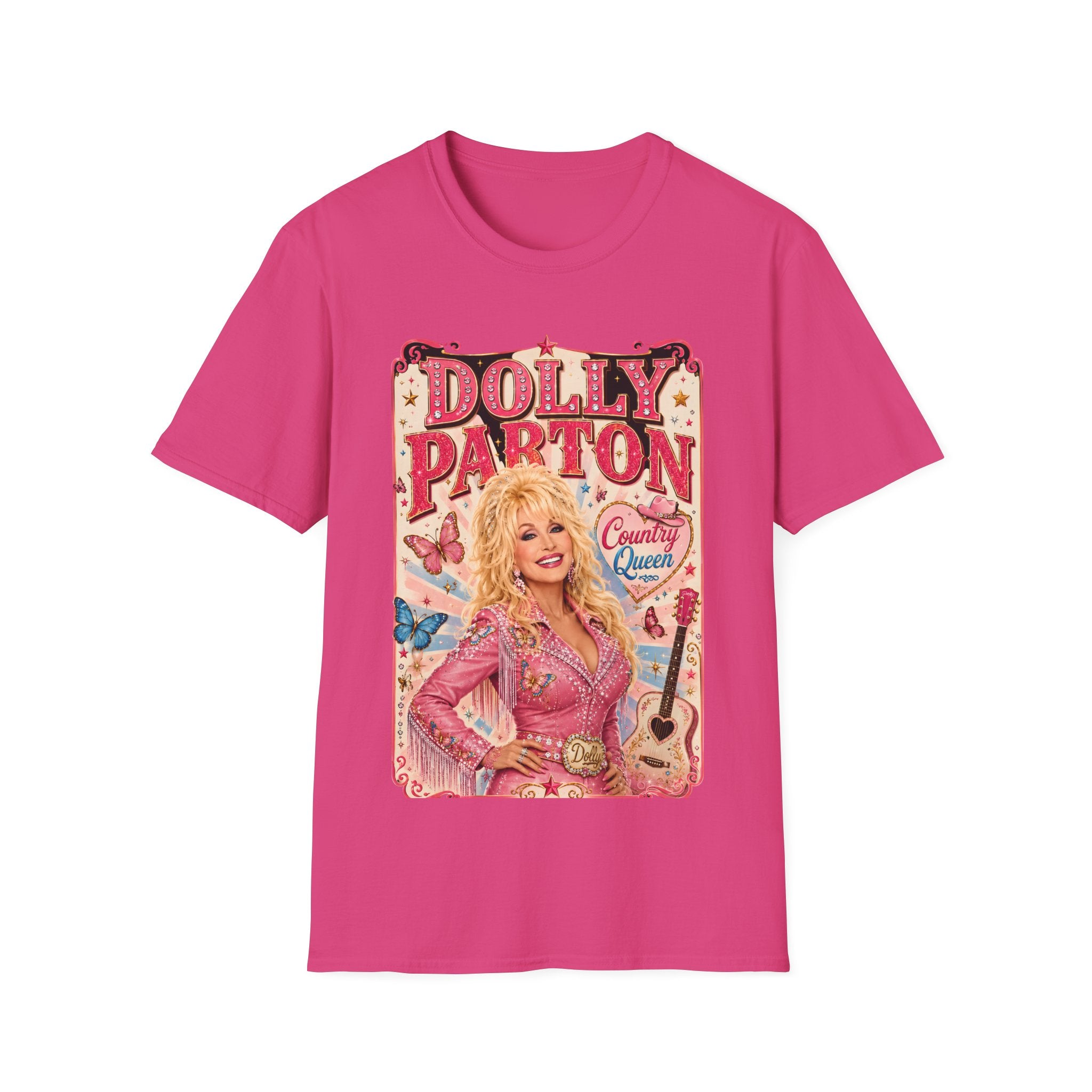 Dolly Parton Graphic T-Shirt — Retro Country Music Tee