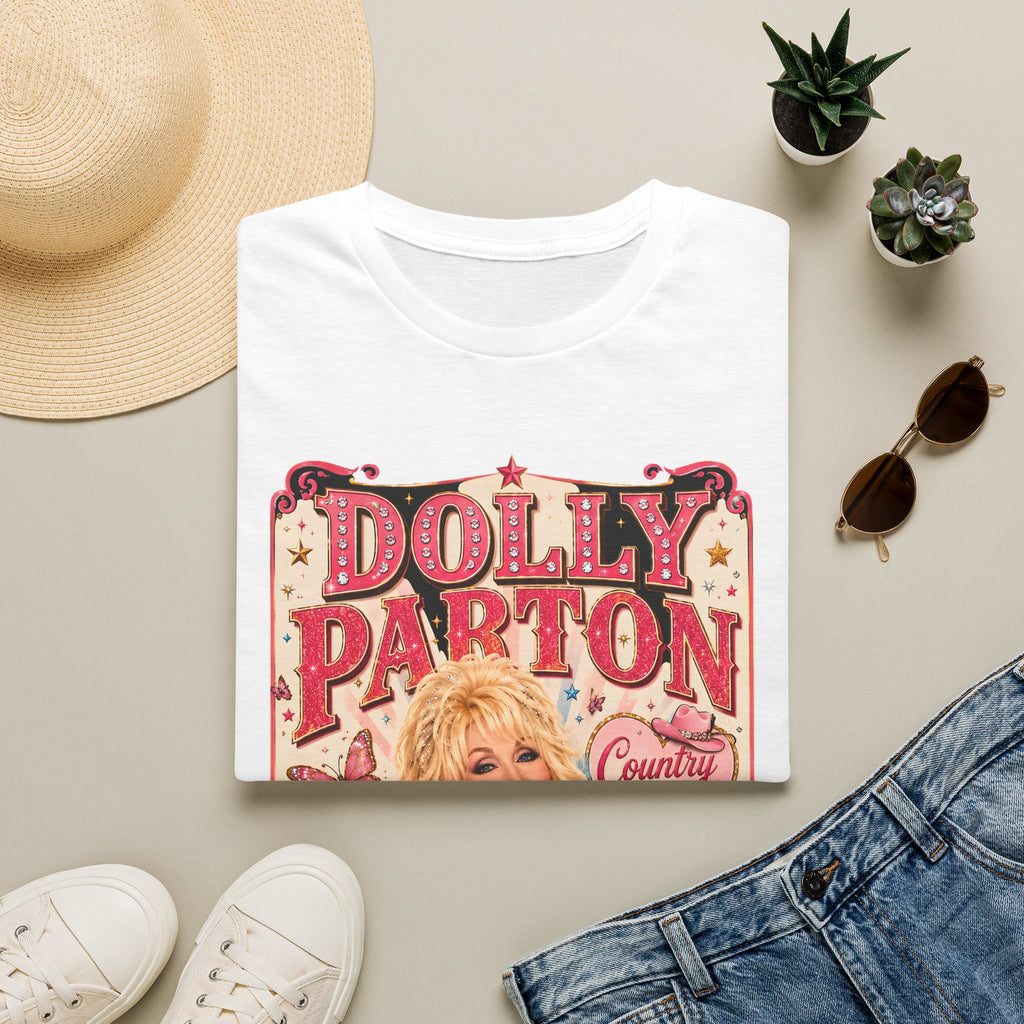 Dolly Parton Graphic T-Shirt — Retro Country Music Tee