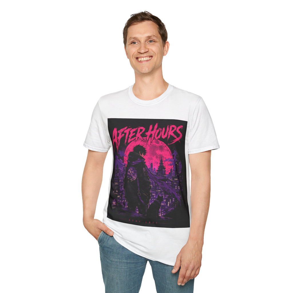After Hours Graphic T-Shirt — Neon Night City Retro Tee