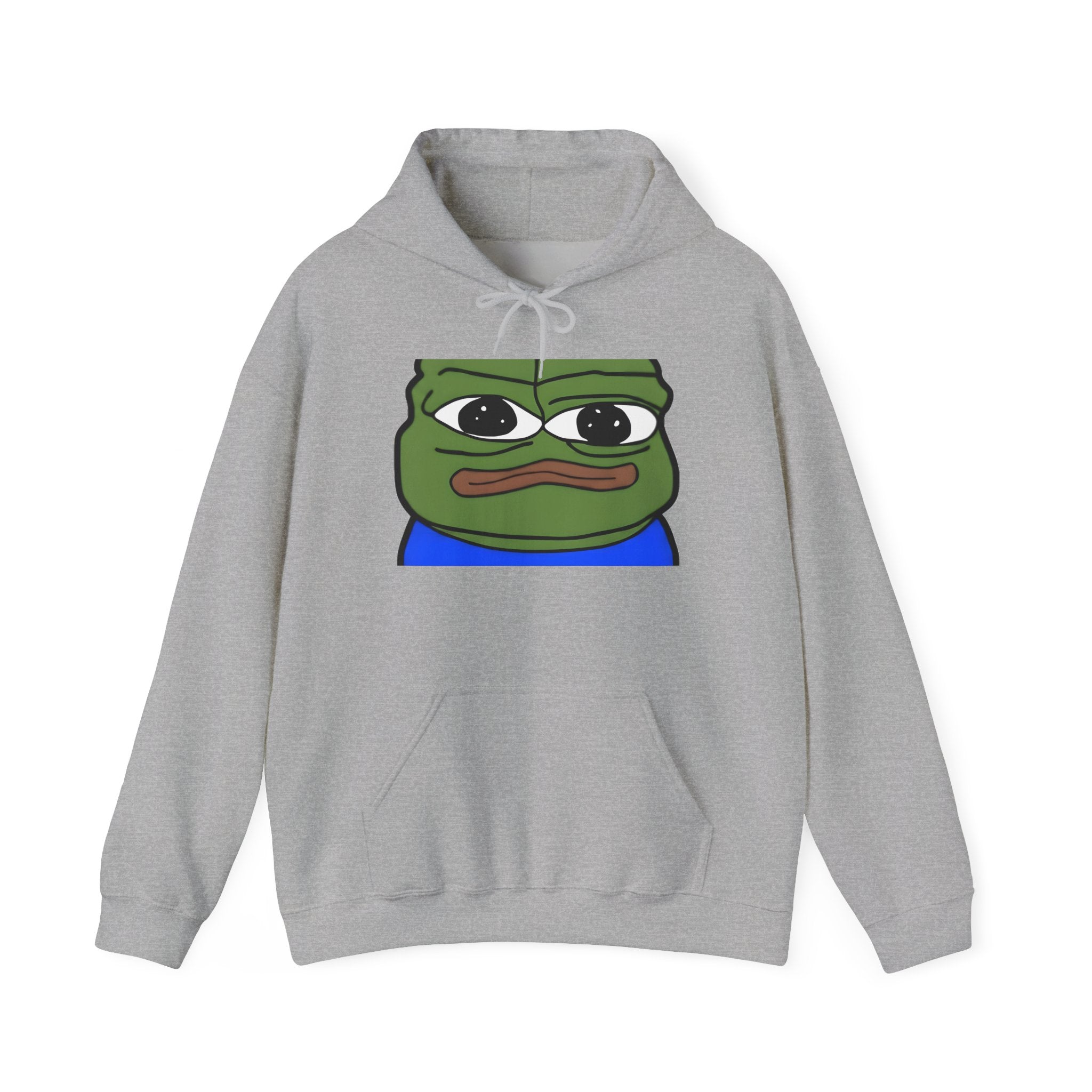 Pepe Sad Frog Hoodie – Meme Graphic Pullover