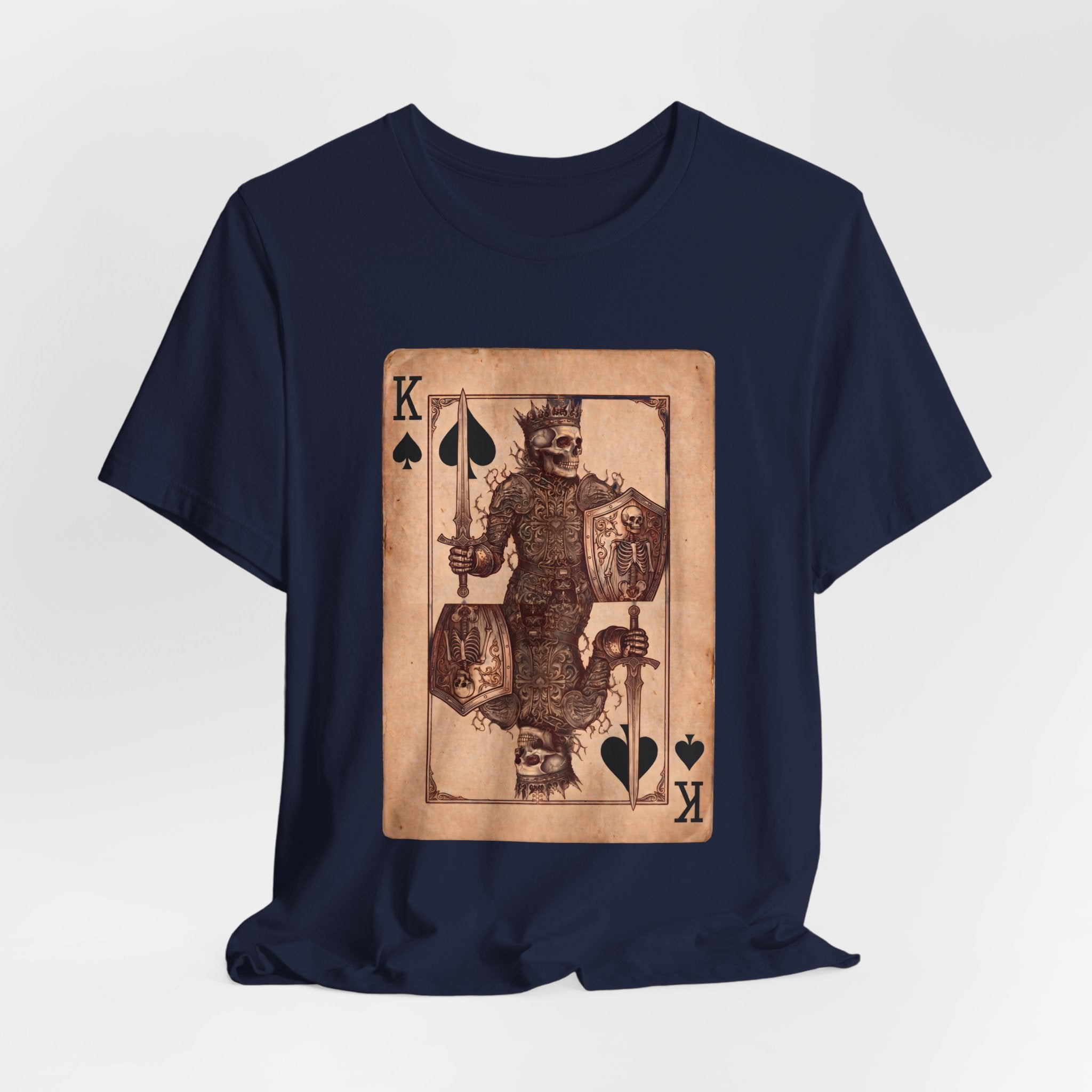 King of Spades Playing Card Graphic Tee