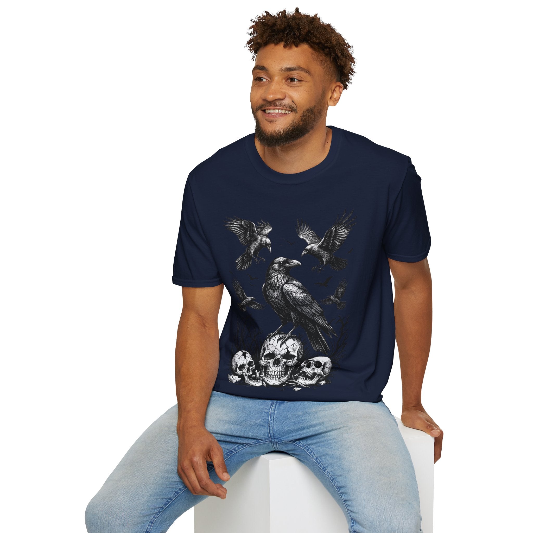 Murder of Crows - Gothic / Dark Fantasy Crow T-Shirt