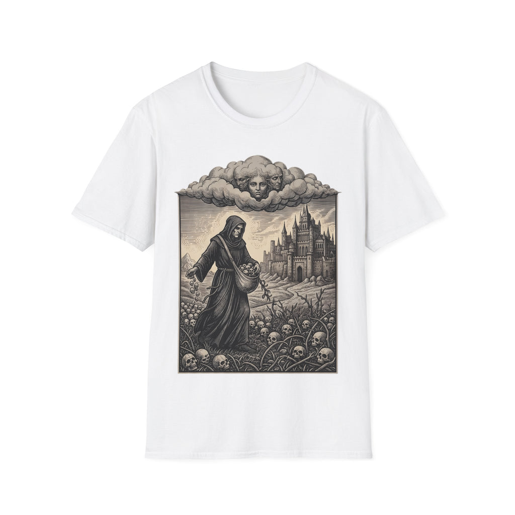 Watch over the Dead - T-Shirt, Gothic / Dark Fantasy Skull Design