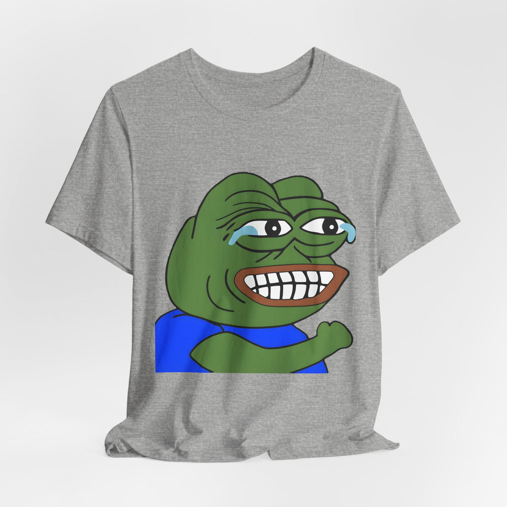 Pepe Grin T-Shirt — Smirking Frog Meme Tee