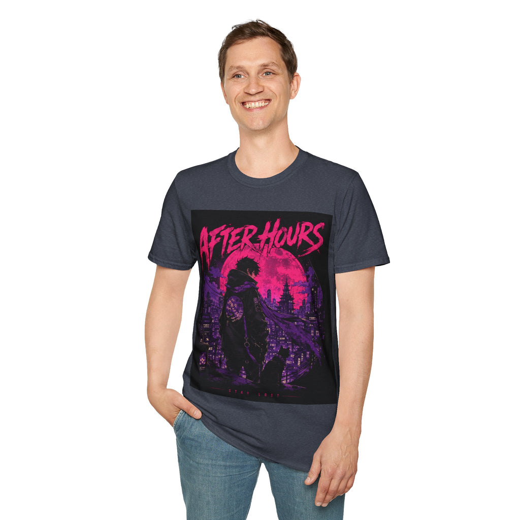 After Hours Graphic T-Shirt — Neon Night City Retro Tee