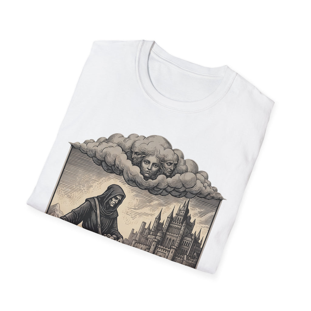 Watch over the Dead - T-Shirt, Gothic / Dark Fantasy Skull Design