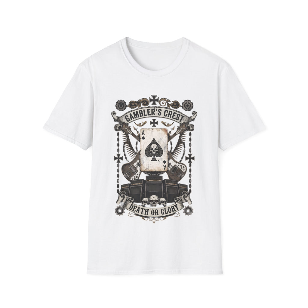 Gambler’s Crest Death of Glory Motorhead inspired T-Shirt