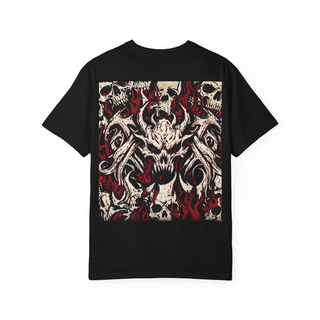 Demon Skull Graphic T-Shirt
