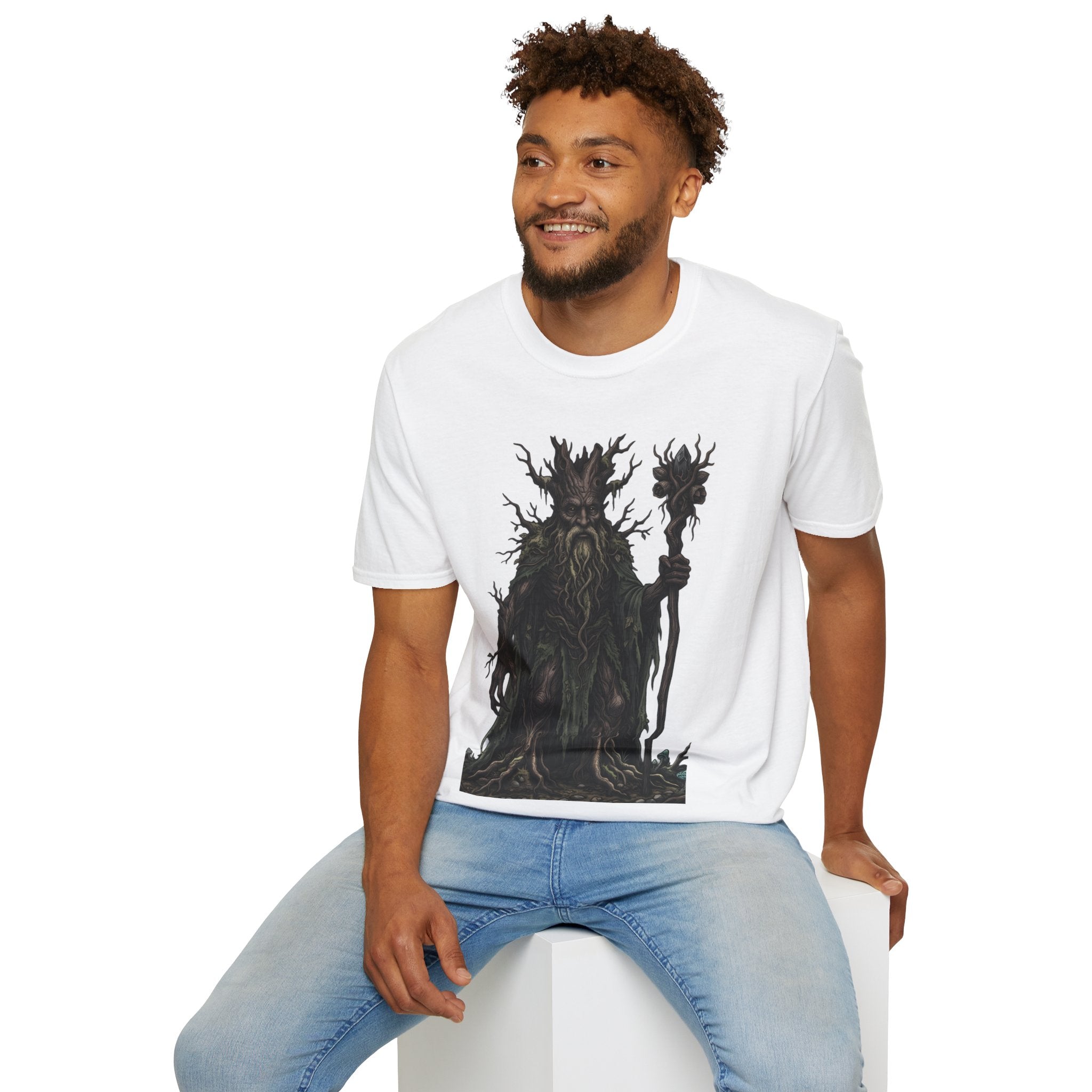 Ent Wizard - T-Shirt, Gothic / Dark Fantasy Ent Design