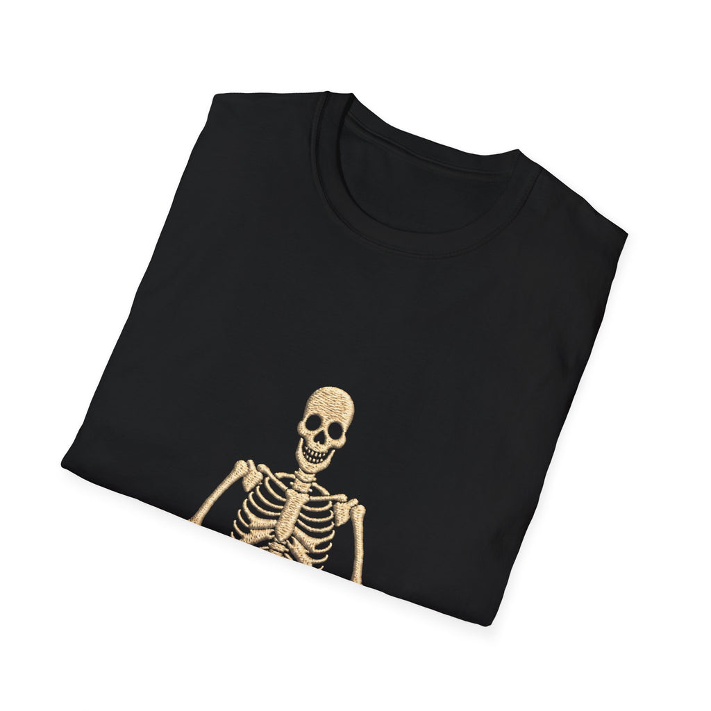 Skeleton Yoga T-Shirt - 'Don't Trip' Funny Skeleton GTA 6 Inspired