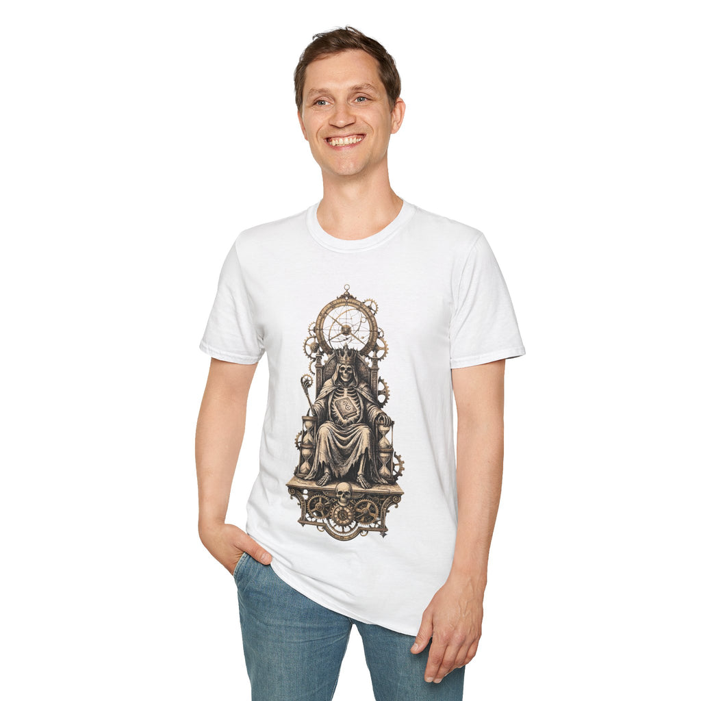 Time is our Keeper - T-Shirt, Gothic / Dark Fantasy Grim Reaper Design