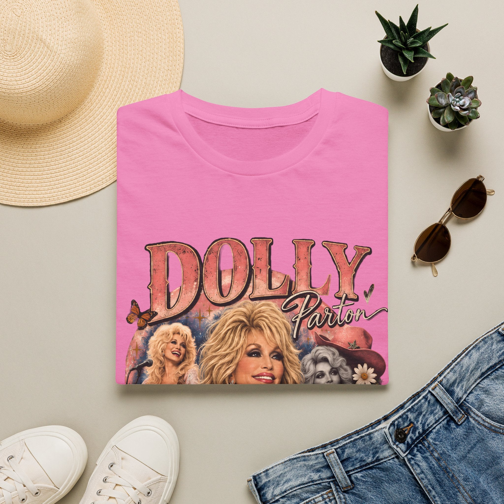 Dolly Parton Vintage Graphic T‑Shirt