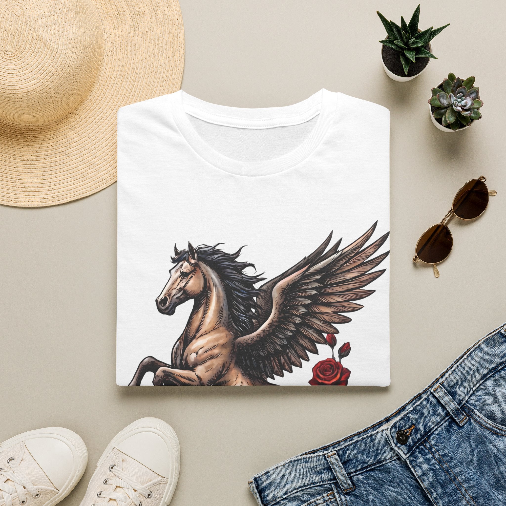 Pegasus - Fantasy / Mythical Horse T Shirt