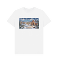 White Printed T-shirt Front