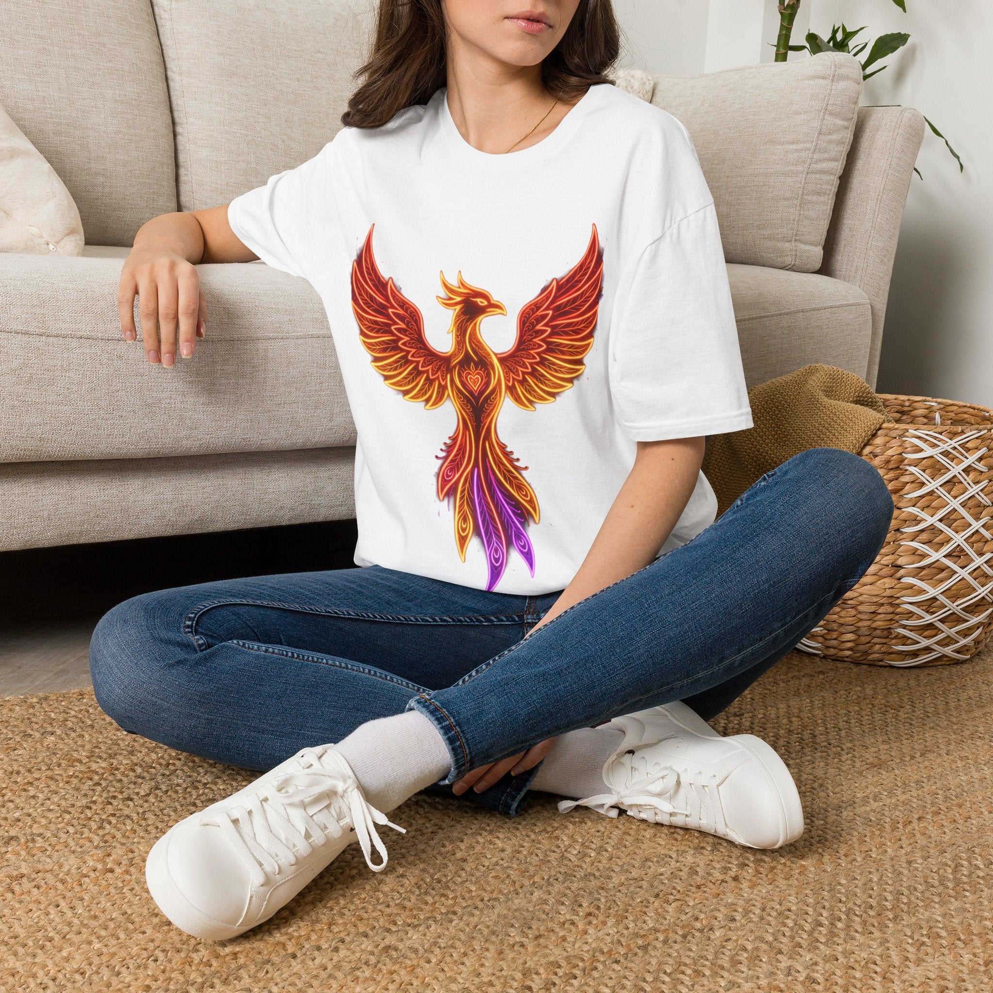 Phoenix Rises - Phoenix Bird Fantasy T Shirt