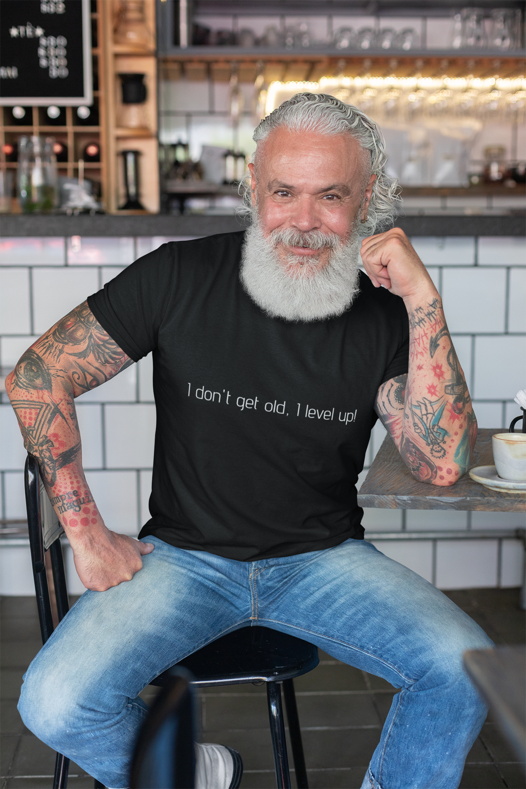 Don't Get Old, I Level Up T-Shirt — Funny Gamer Birthday Tee