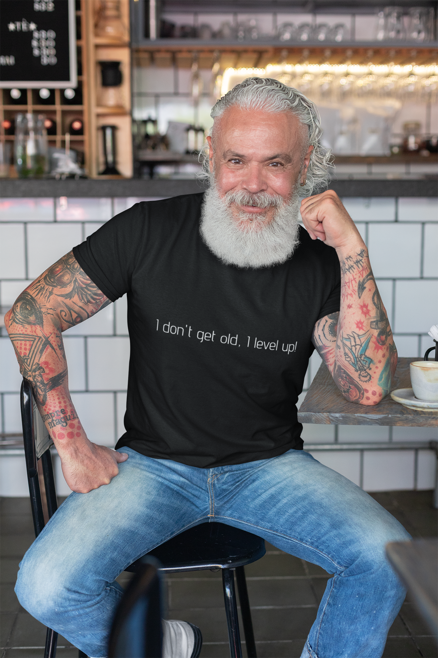 Don't Get Old, I Level Up T-Shirt — Funny Gamer Birthday Tee