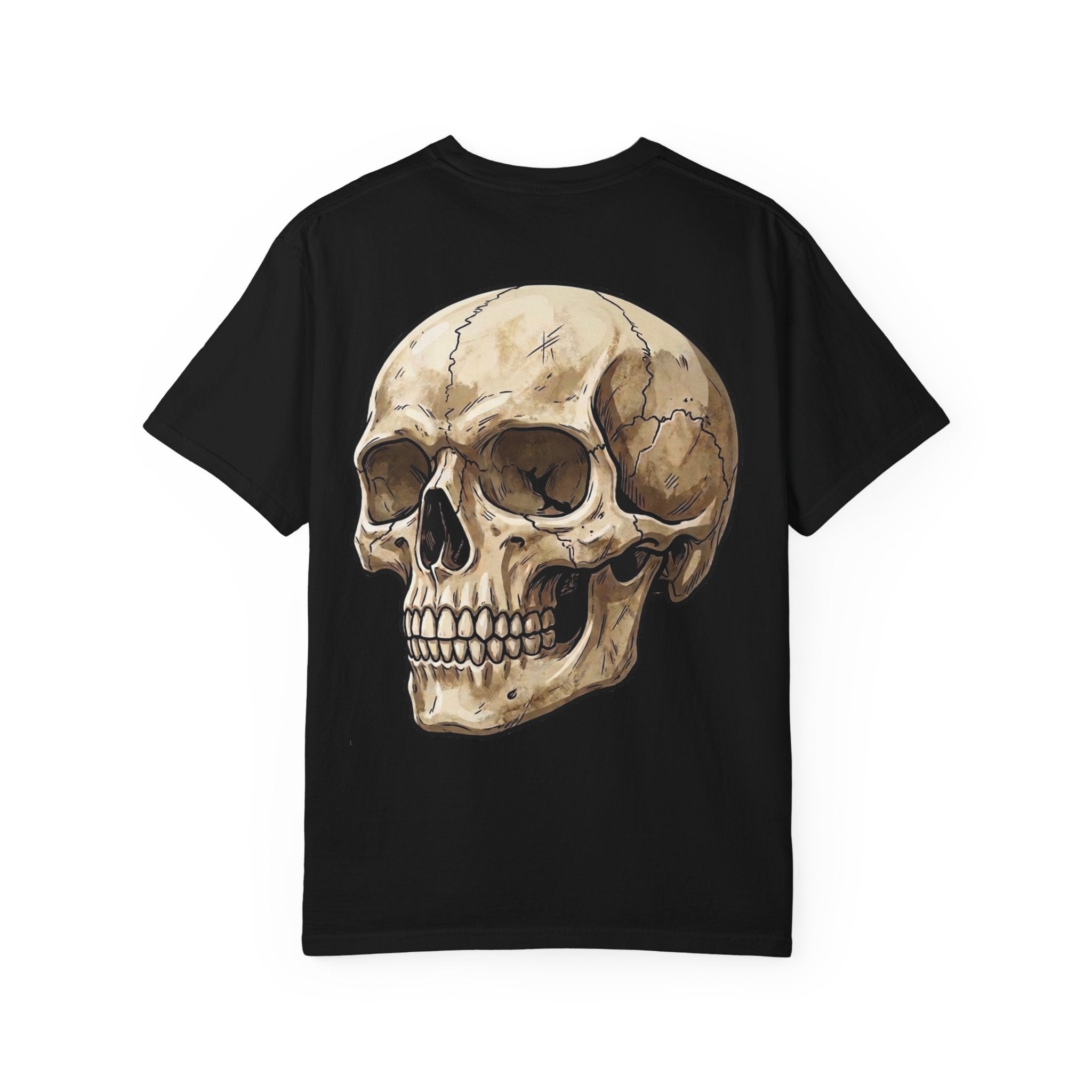 Skull Graphic T-Shirt — Vintage Anatomical Back Print