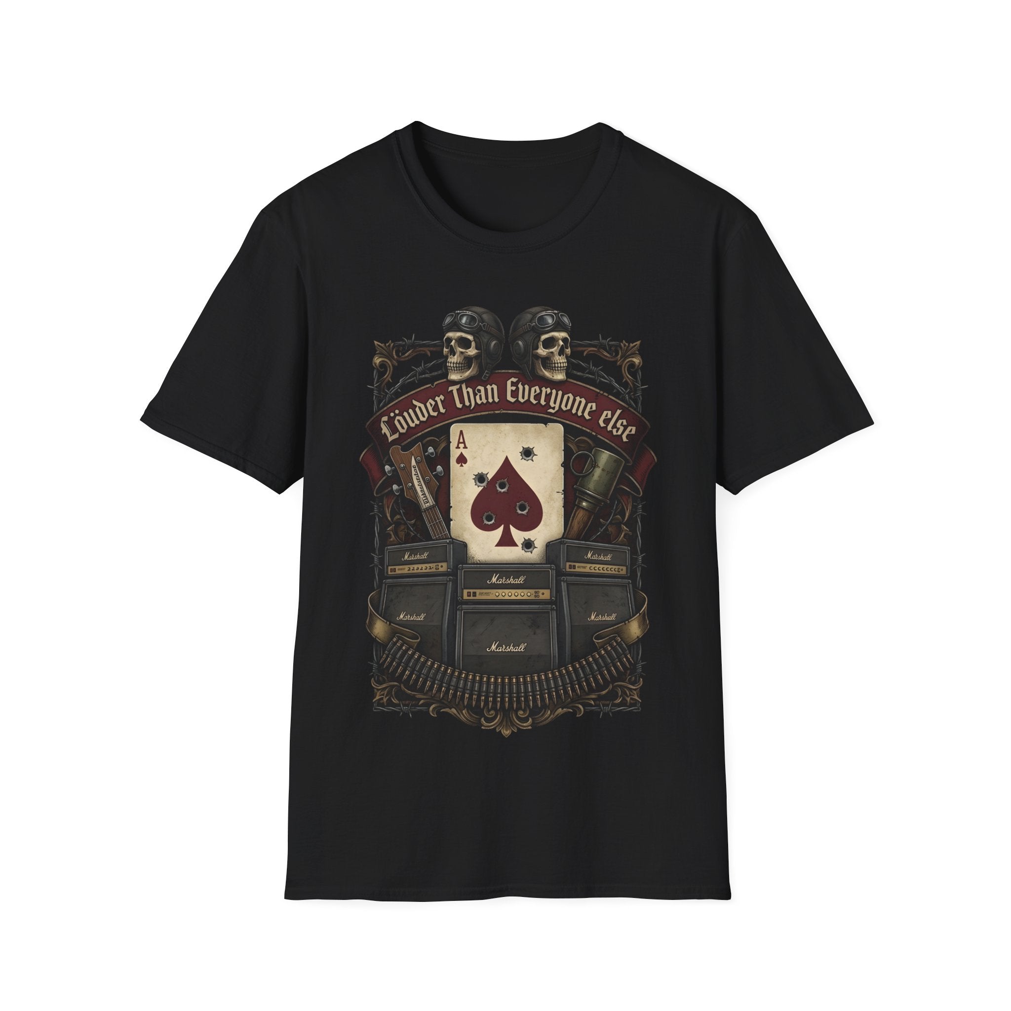Motorhead Inspired 'Louder Than Everyone Else' Lemmy T-Shirt