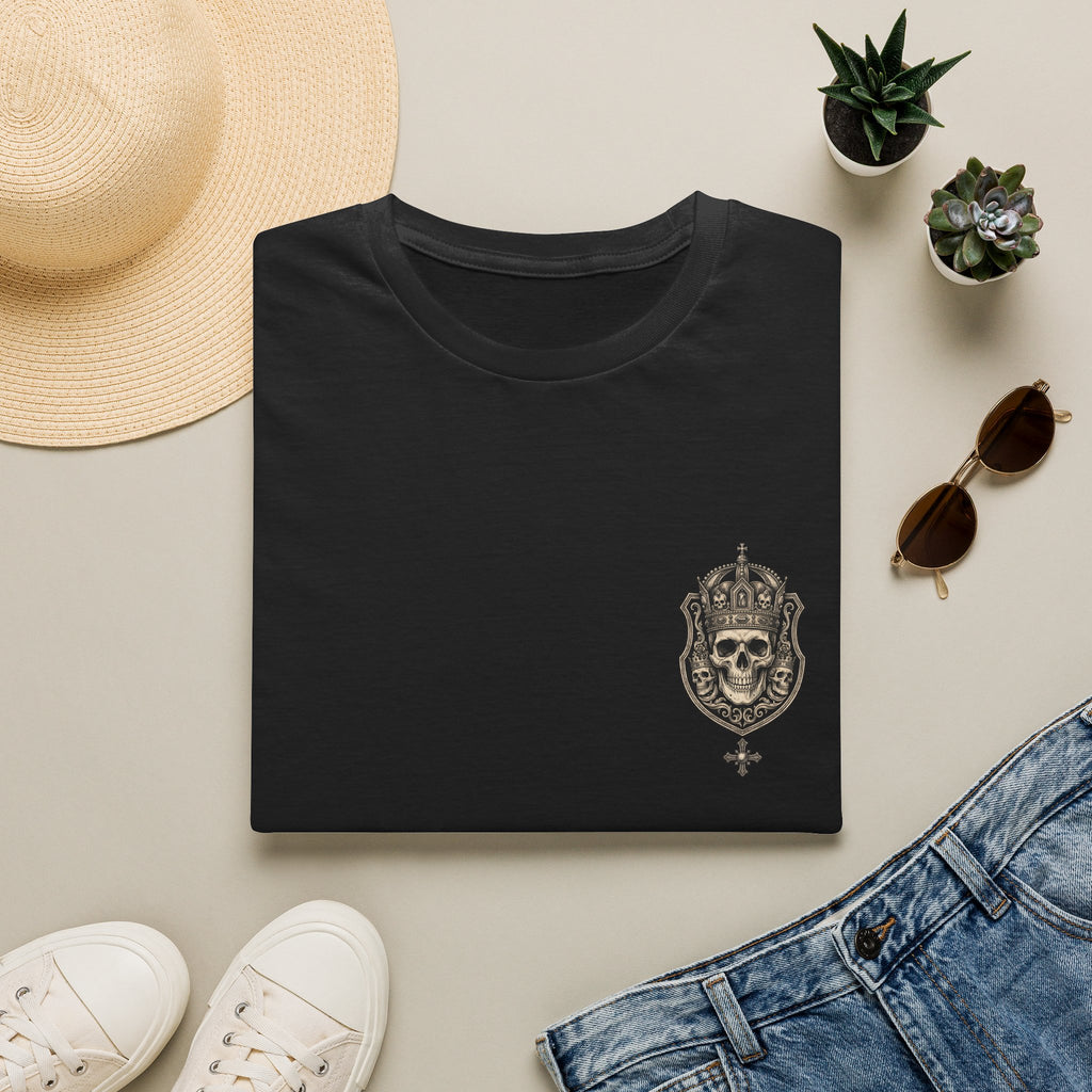 Hail to the King - T-Shirt Gothic / Fantasy Skull King