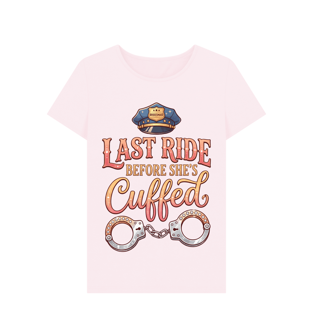 Pink Printed T-shirt Front