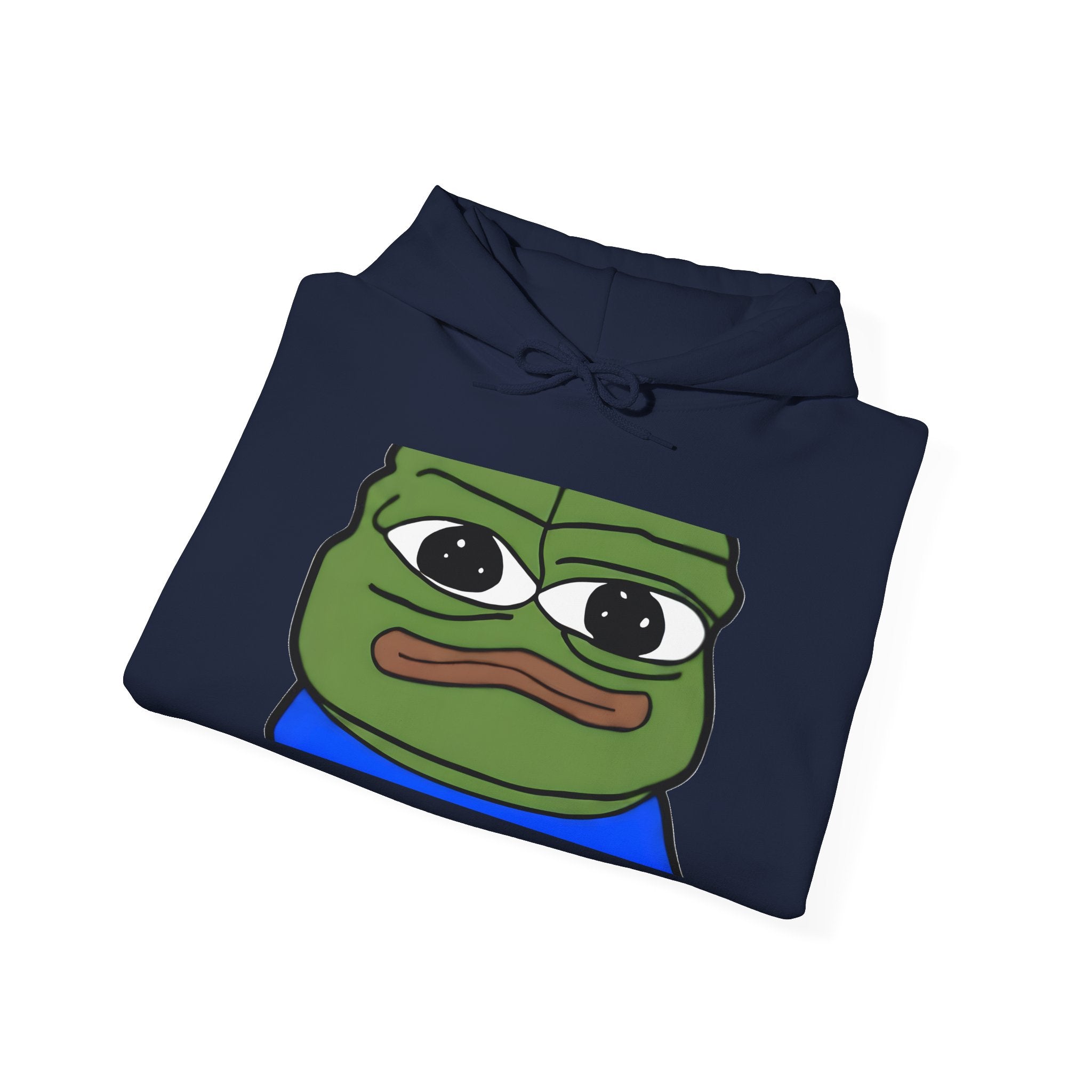Pepe Sad Frog Hoodie – Meme Graphic Pullover