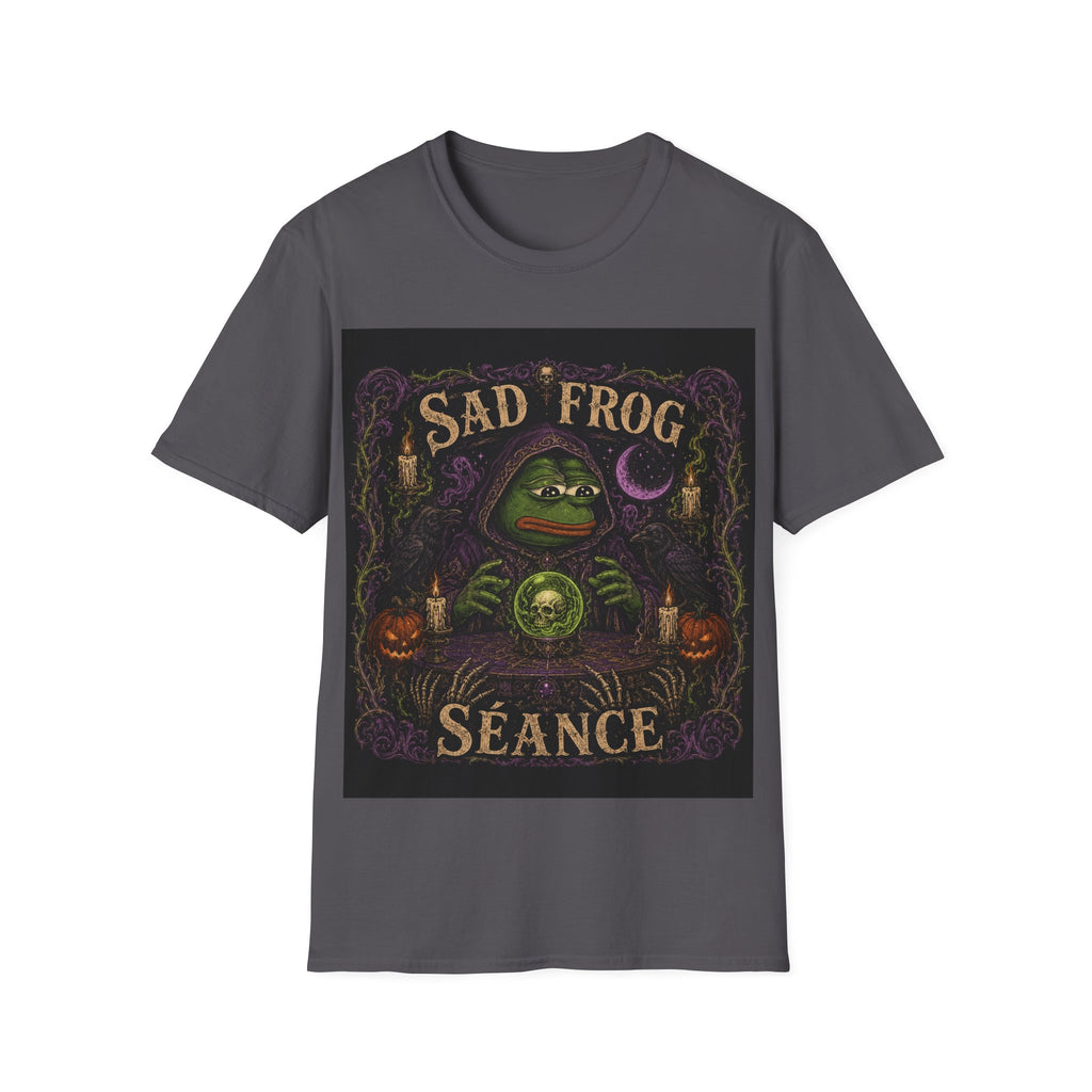 Sad Frog Séance T-Shirt — Moody Witchy Frog Graphic Tee