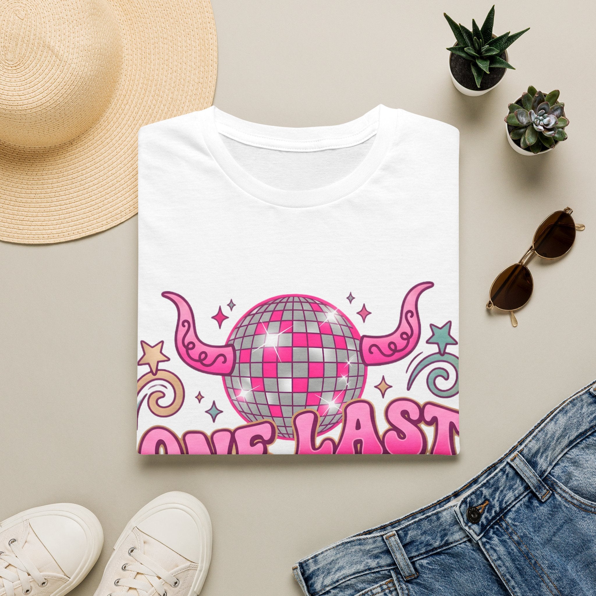 One Last Rodeo - Hen Party / Girlie Cowgirl T Shirt