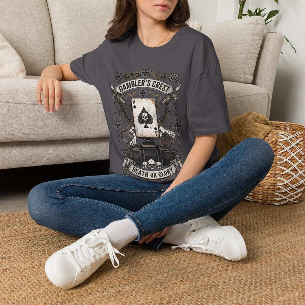 Gambler’s Crest Death of Glory Motorhead inspired T-Shirt
