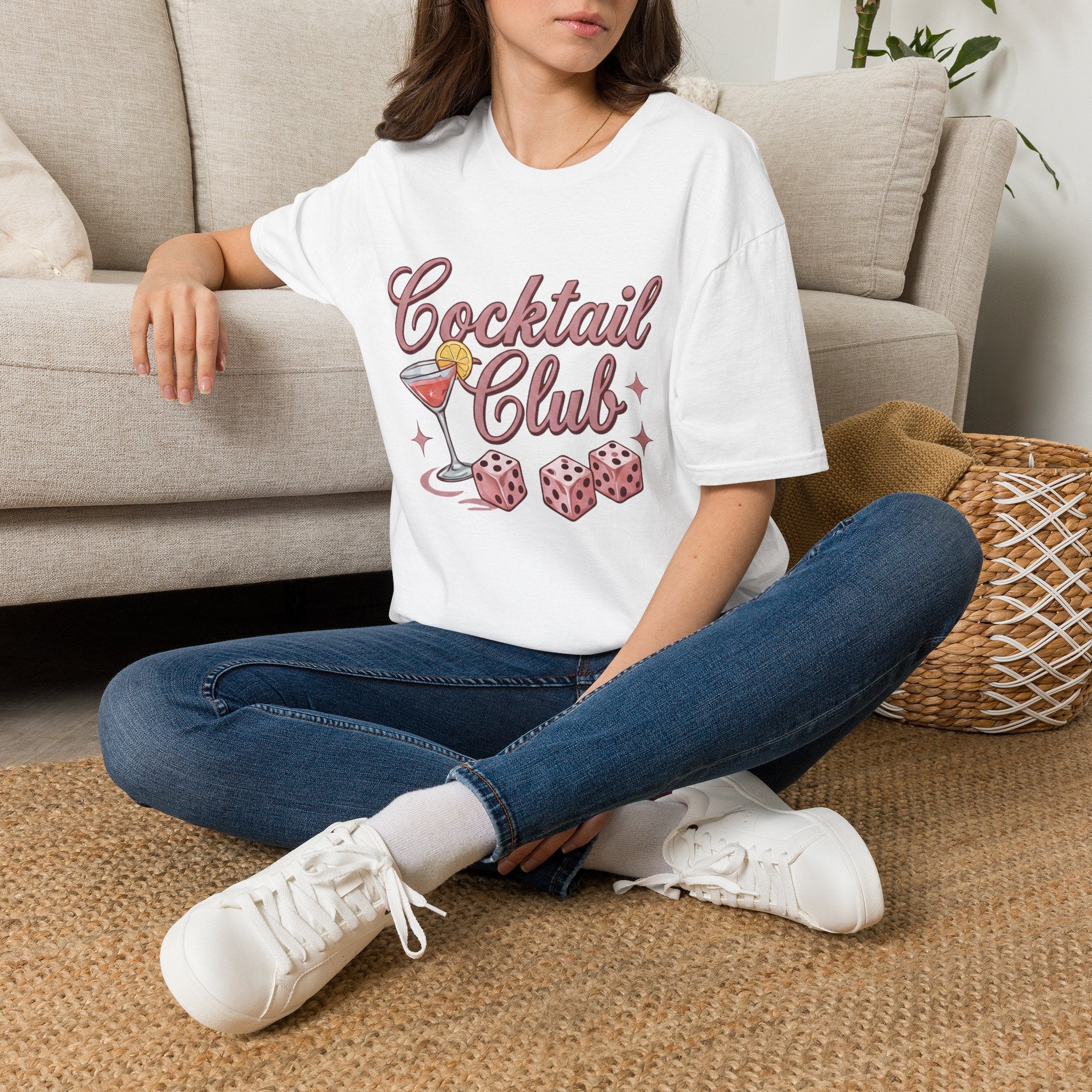 Cocktails & Dice - Girlie / Drinks T-Shirt