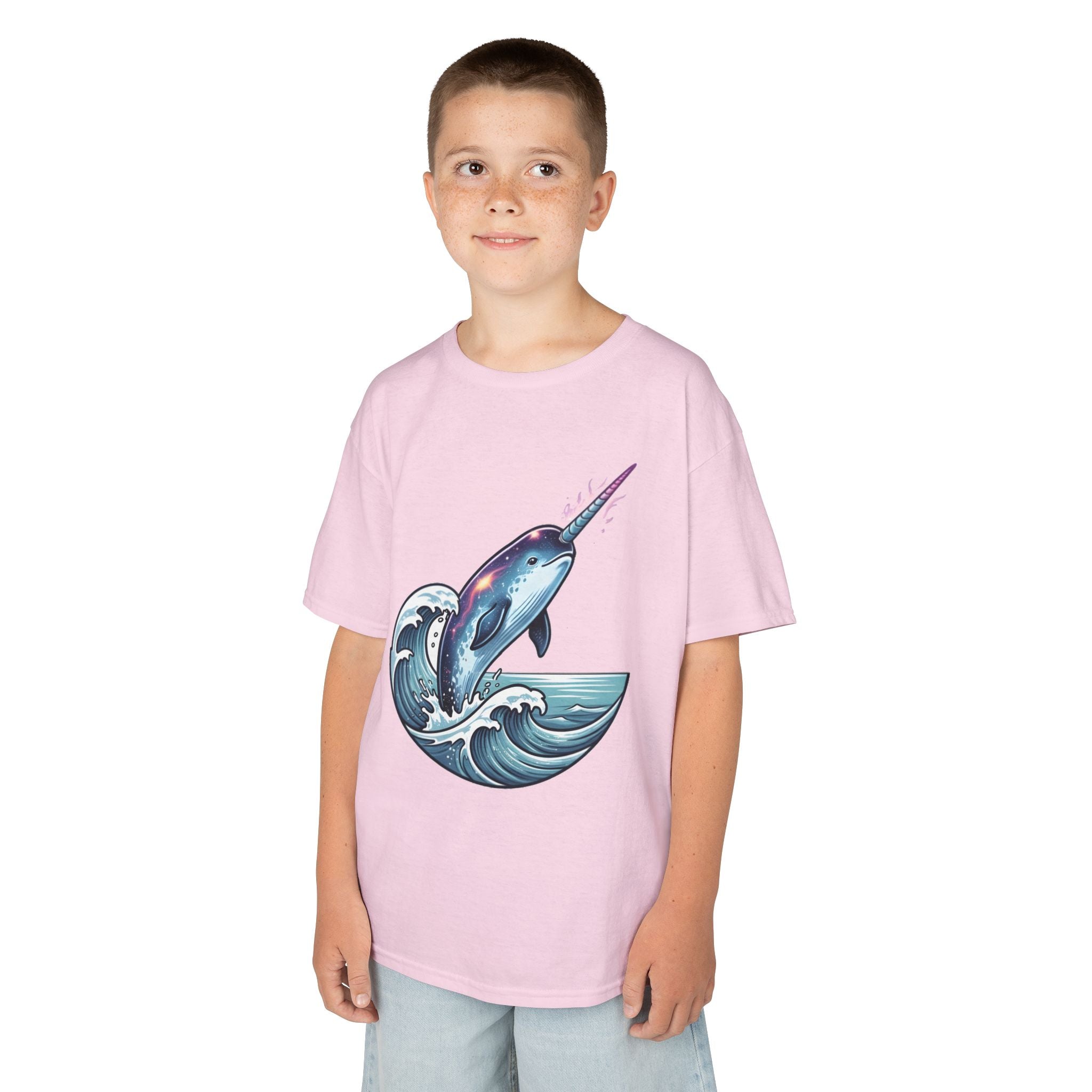 Nar-ly - Sealife/ Narwhal Kids Summer T-Shirt