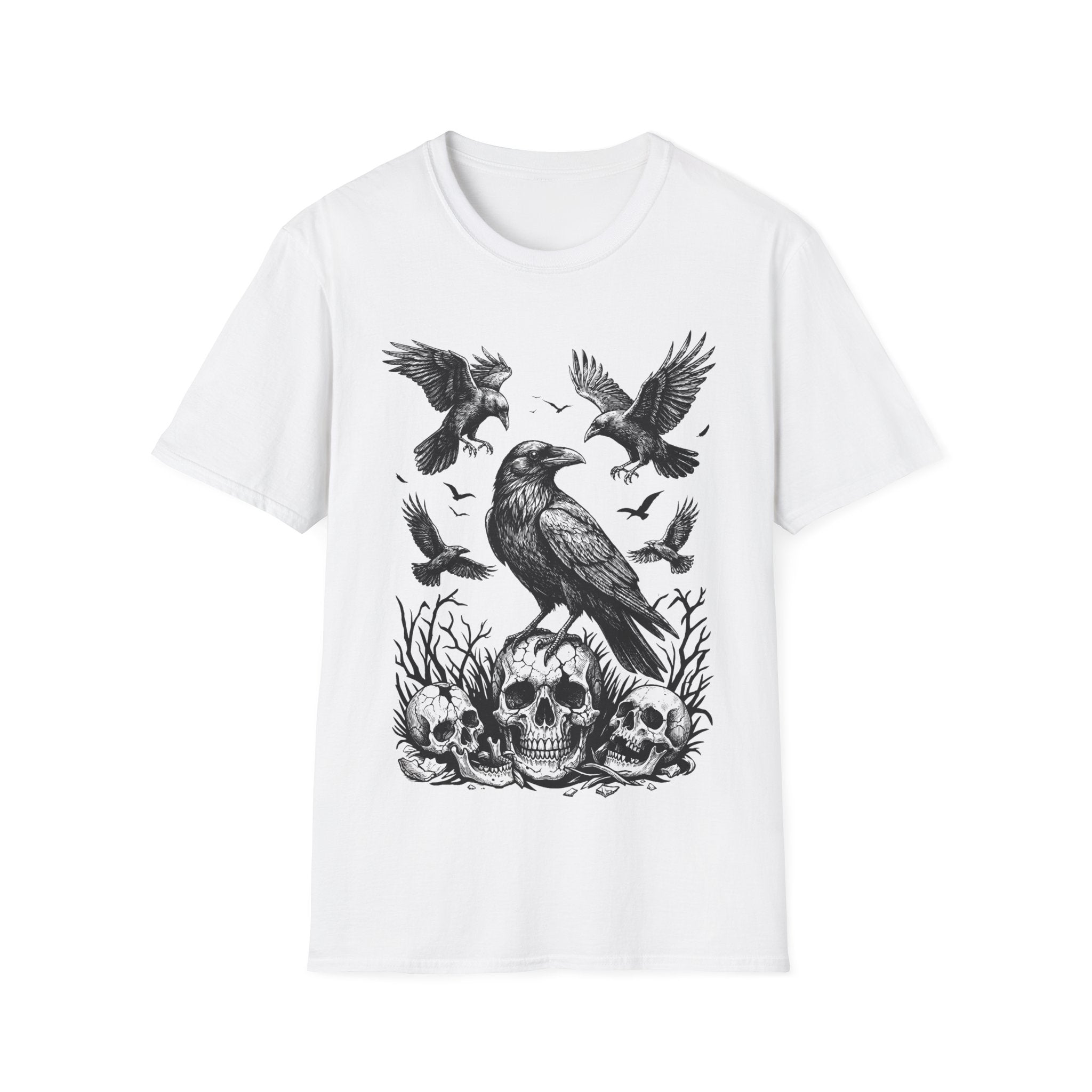 Murder of Crows - Gothic / Dark Fantasy Crow T-Shirt