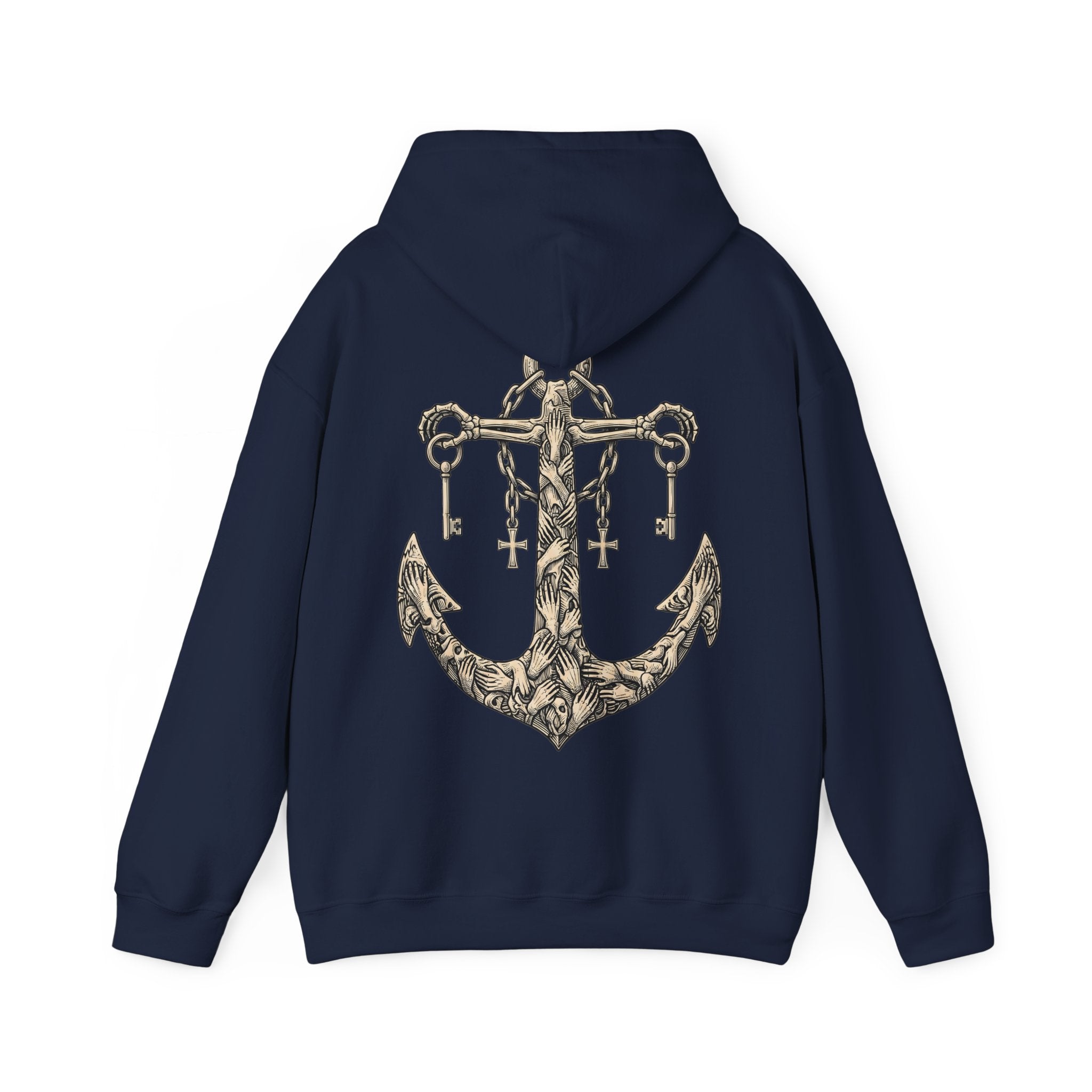 Davy Jones - Gothic / Dark Fantasy Anchor Hoodie