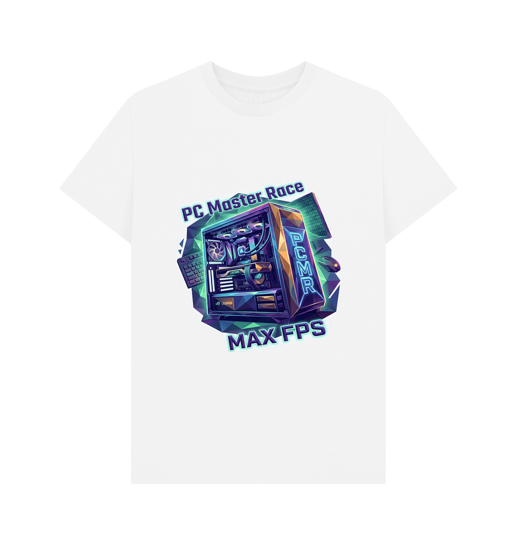 White Printed T-shirt Front
