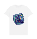 White Printed T-shirt Front
