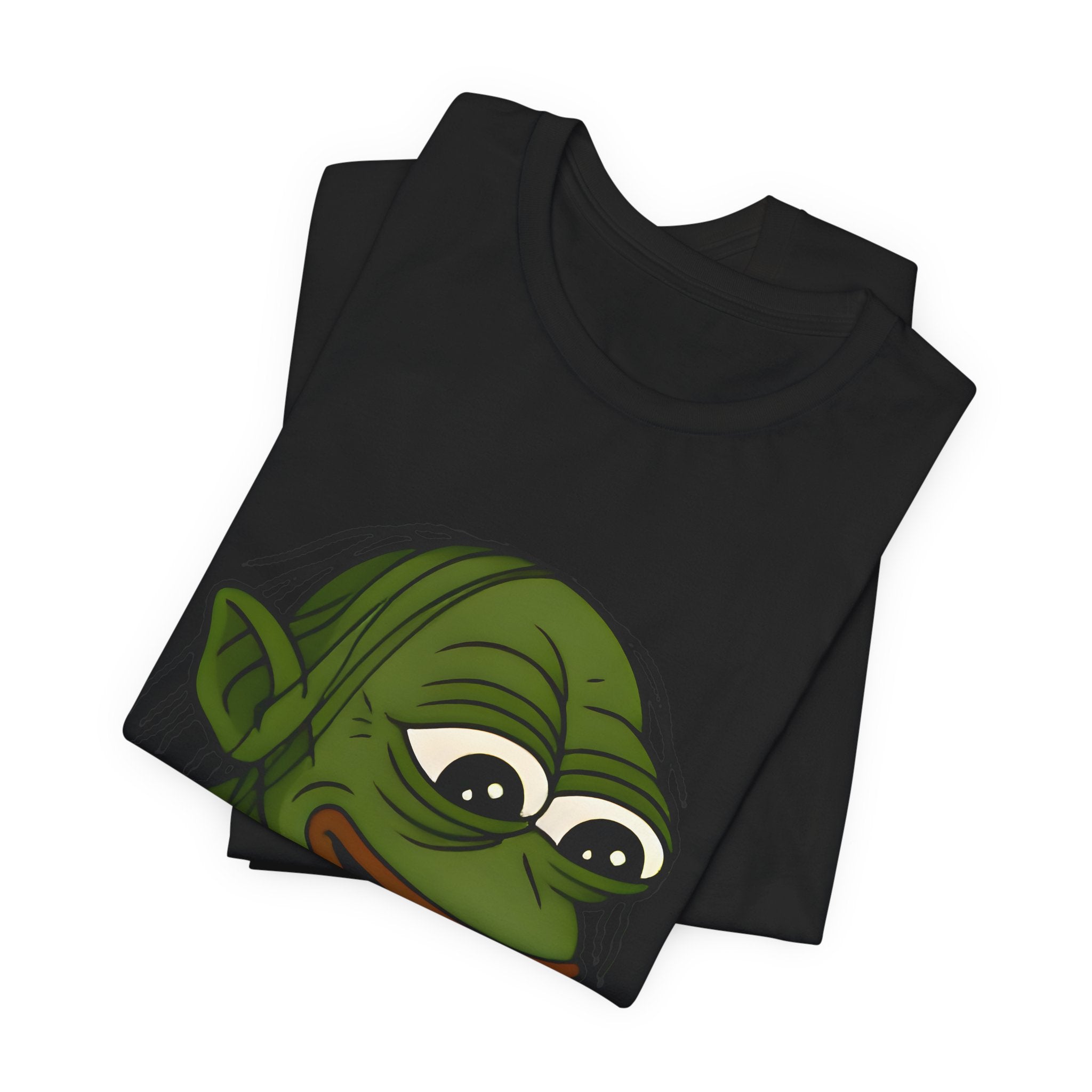 Fantasy Creature Tee — Gollum-Inspired Frog Holding Ring Graphic T-Shirt