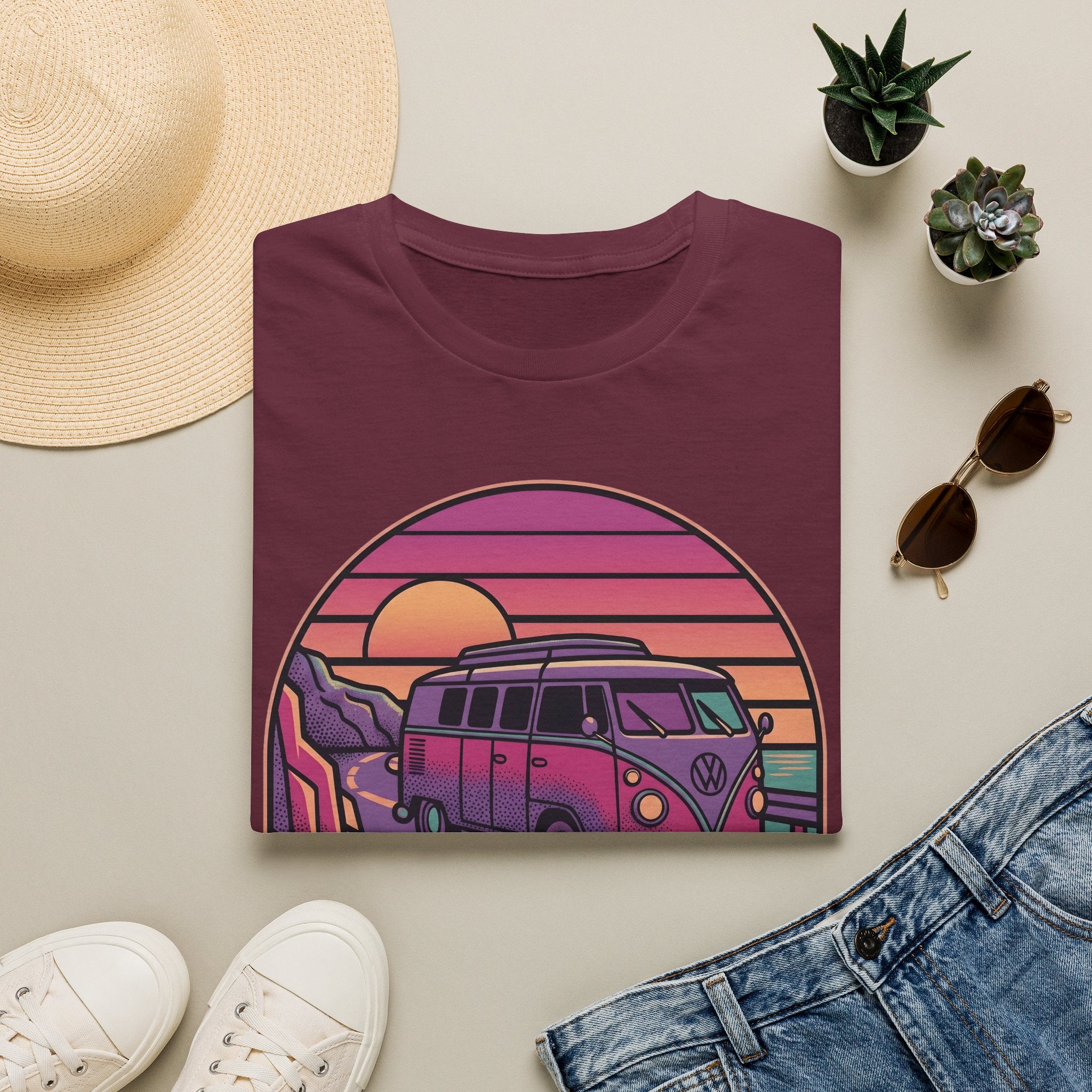 Van Life - T-Shirt, Summer / Holiday Van Design