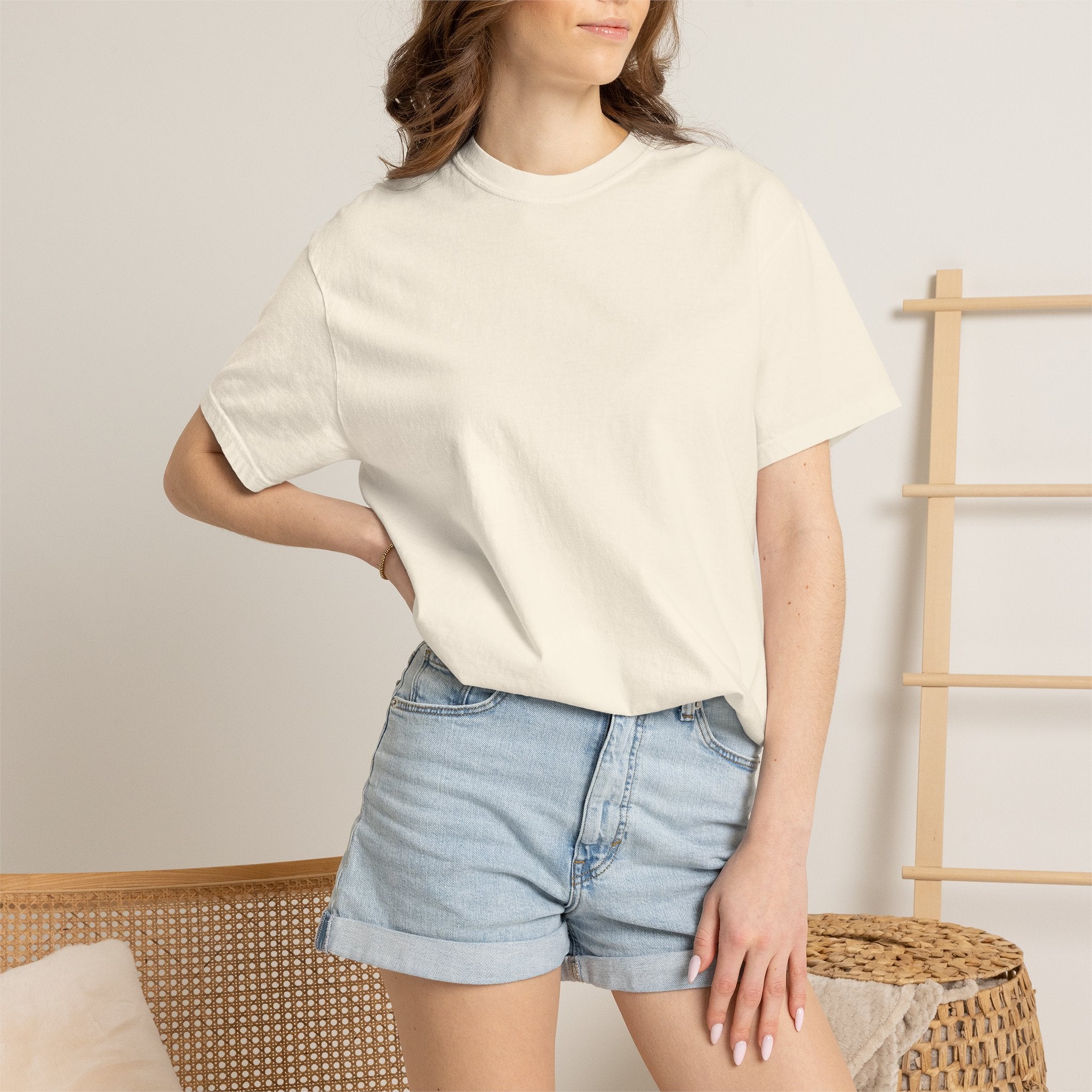 Playing Card Queen Graphic T‑Shirt — Vintage King & Queen Back Print
