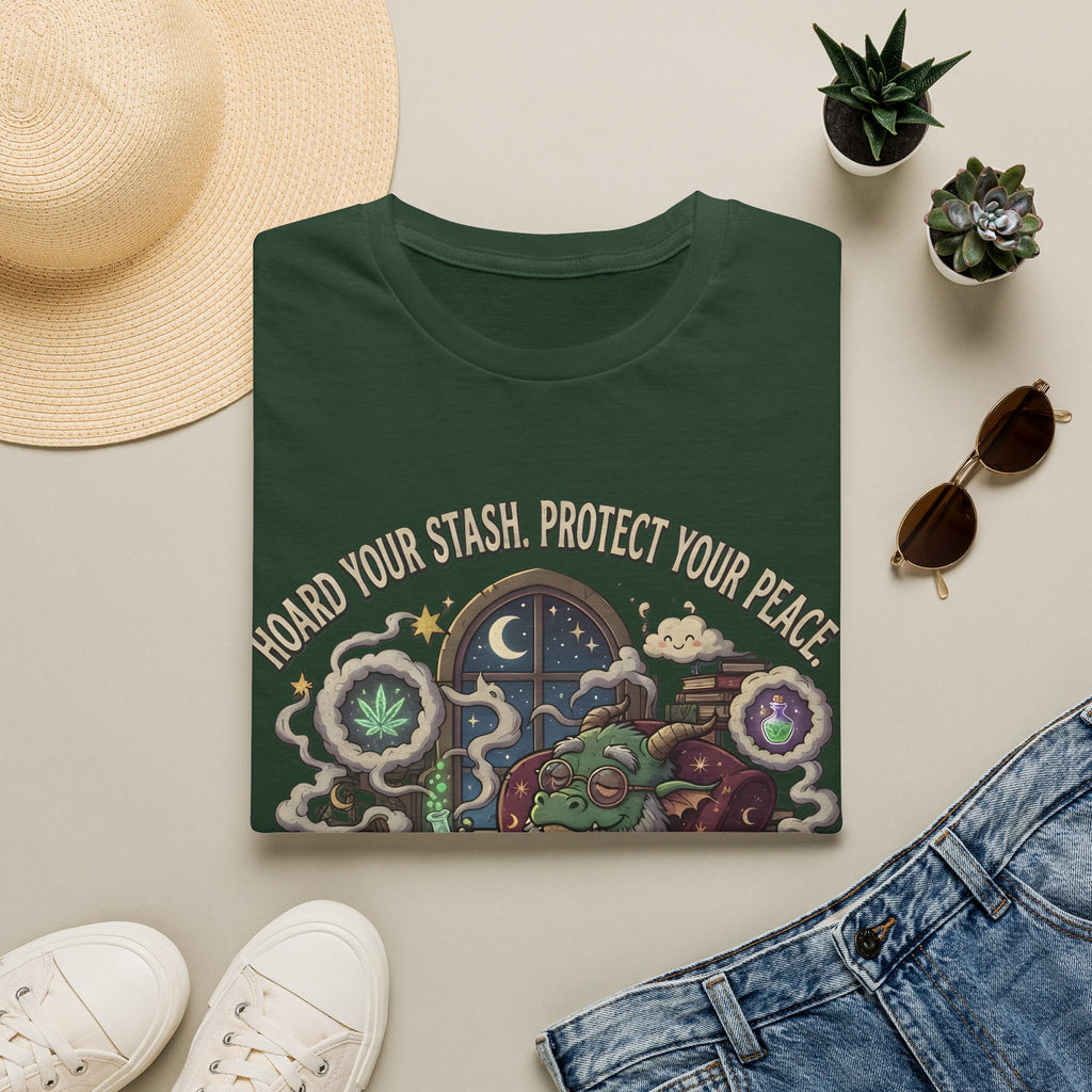 Dragon Stoner - 'Always Keep It Lit' - Psychedelic Chill Graphic Tee