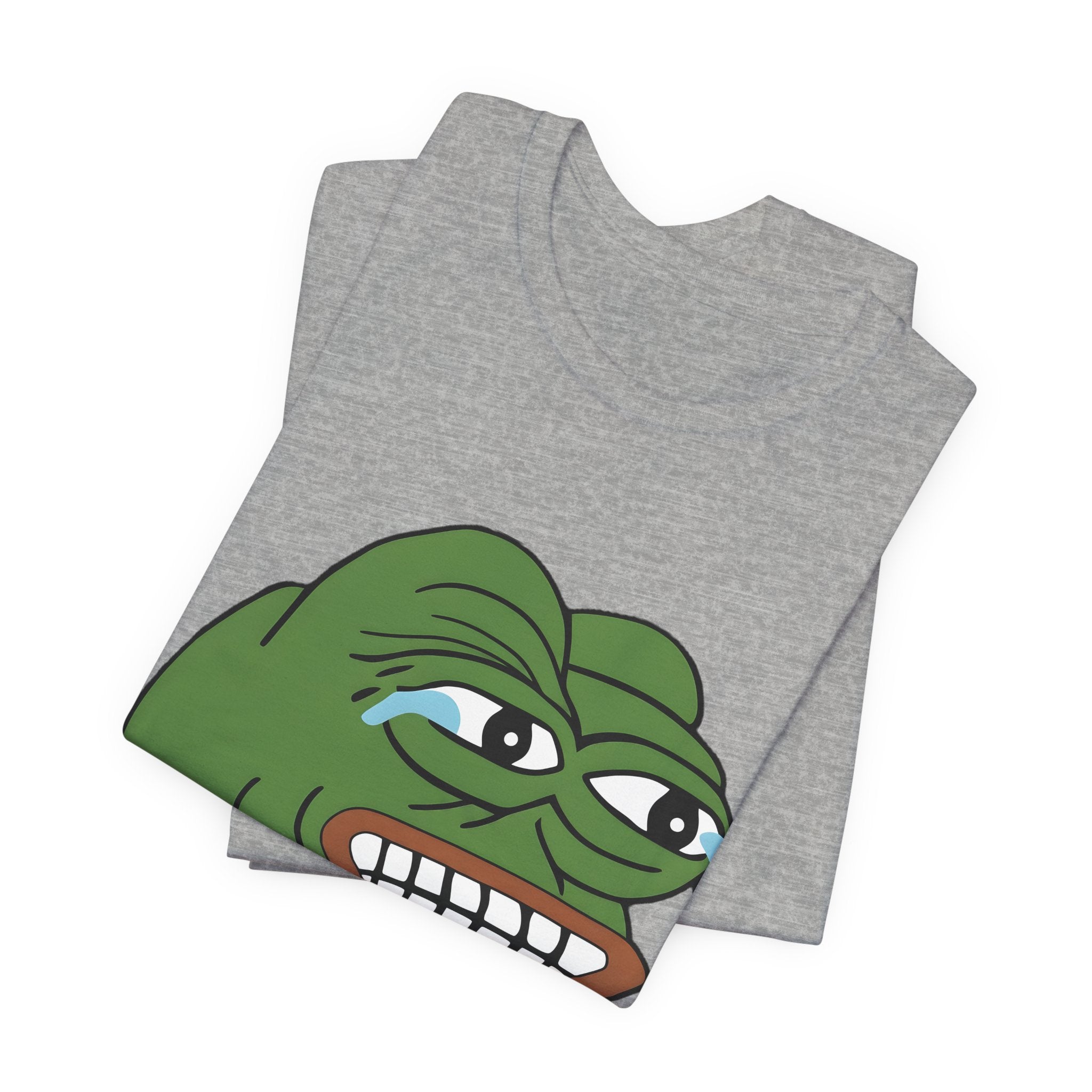 Pepe Grin T-Shirt — Smirking Frog Meme Tee