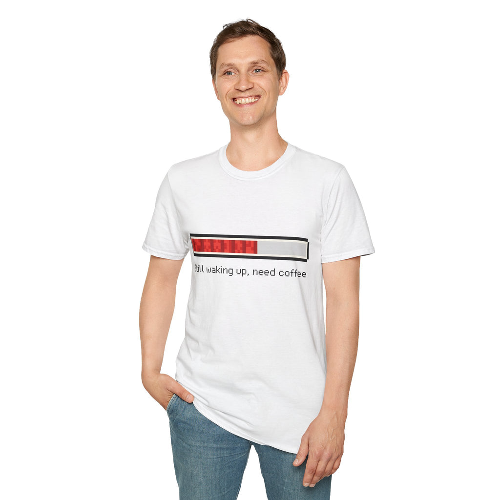 Loading "Still waking up, need coffee" - T-Shirt, Gamer / Gaming Humour Gamer