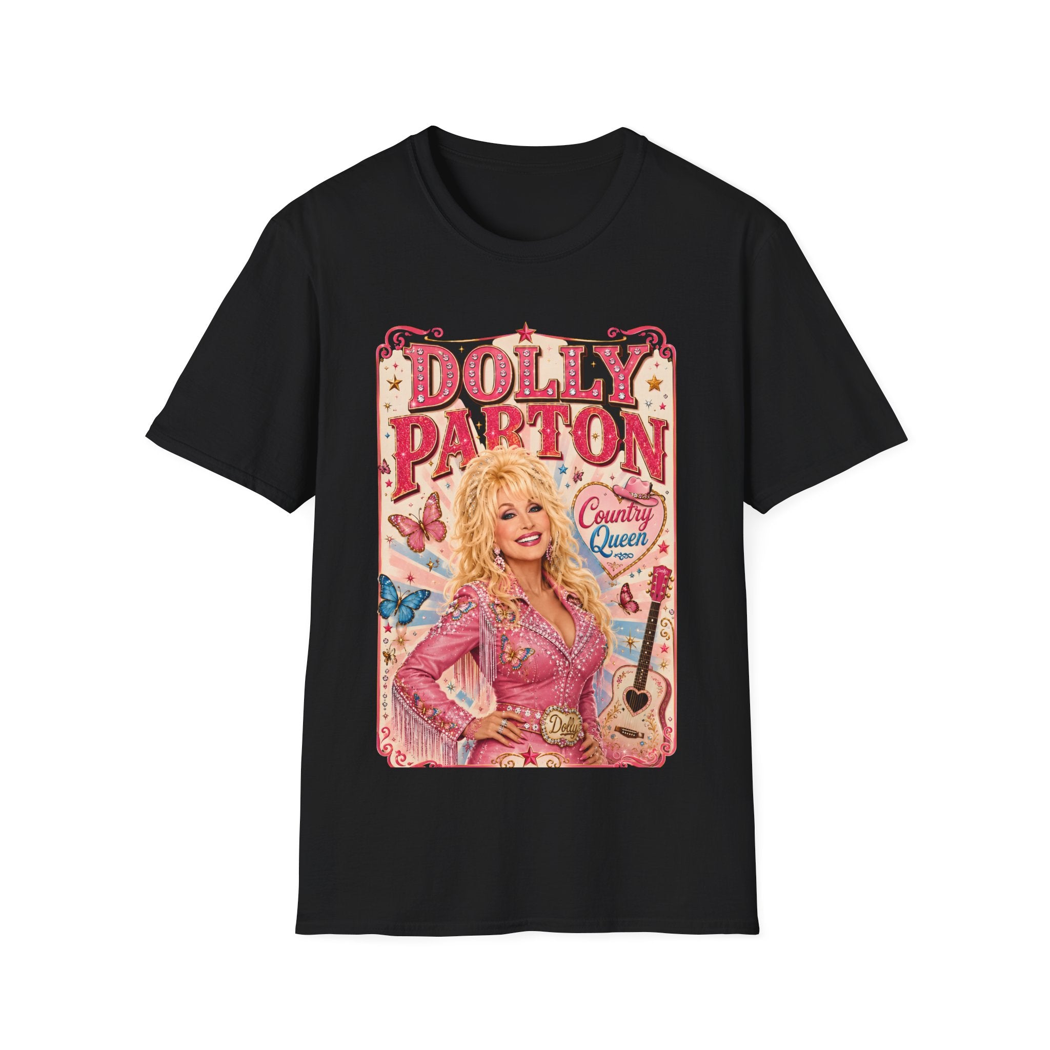 Dolly Parton Graphic T-Shirt — Retro Country Music Tee