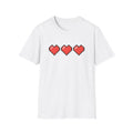 New Game - Pixel Heart "3 Lives" Retro Gamer T-Shirt