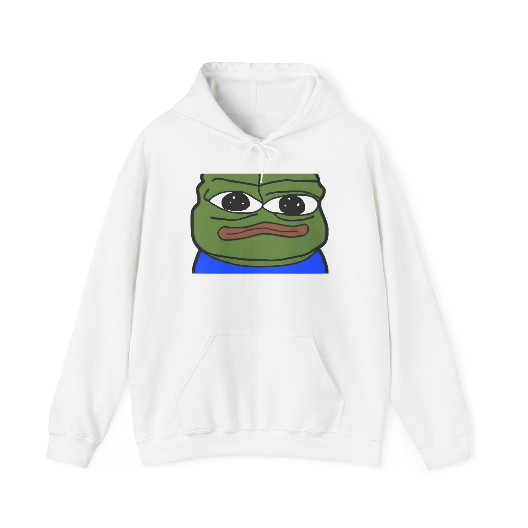 Pepe Sad Frog Hoodie – Meme Graphic Pullover
