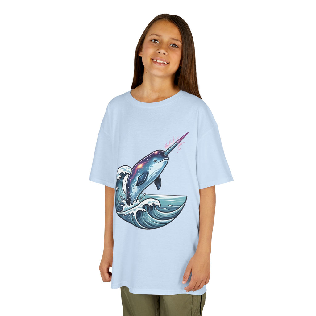 Nar-ly - Sealife/ Narwhal Kids Summer T-Shirt