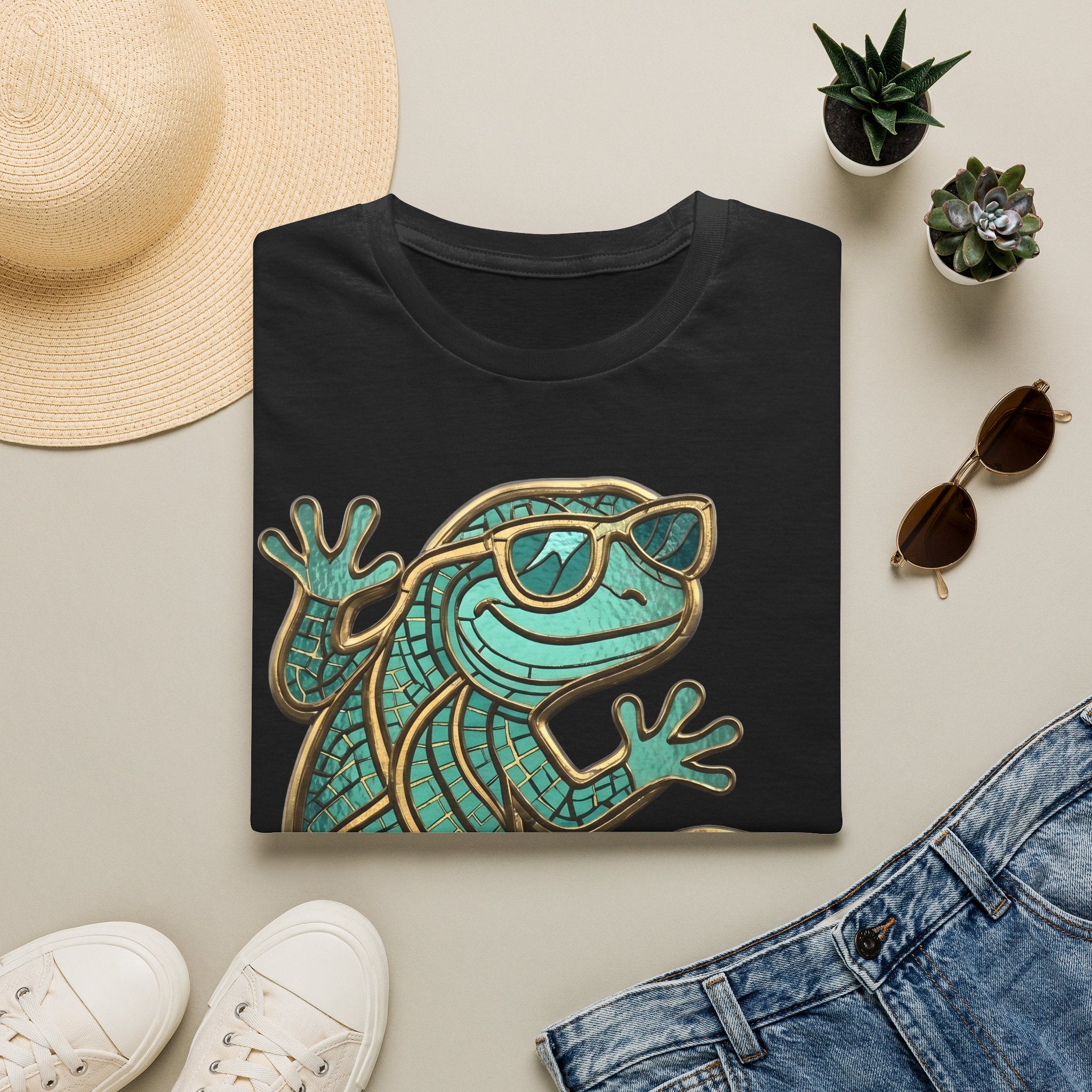 Gecko Time - Summer / Gecko Lizard Summer T-Shirt